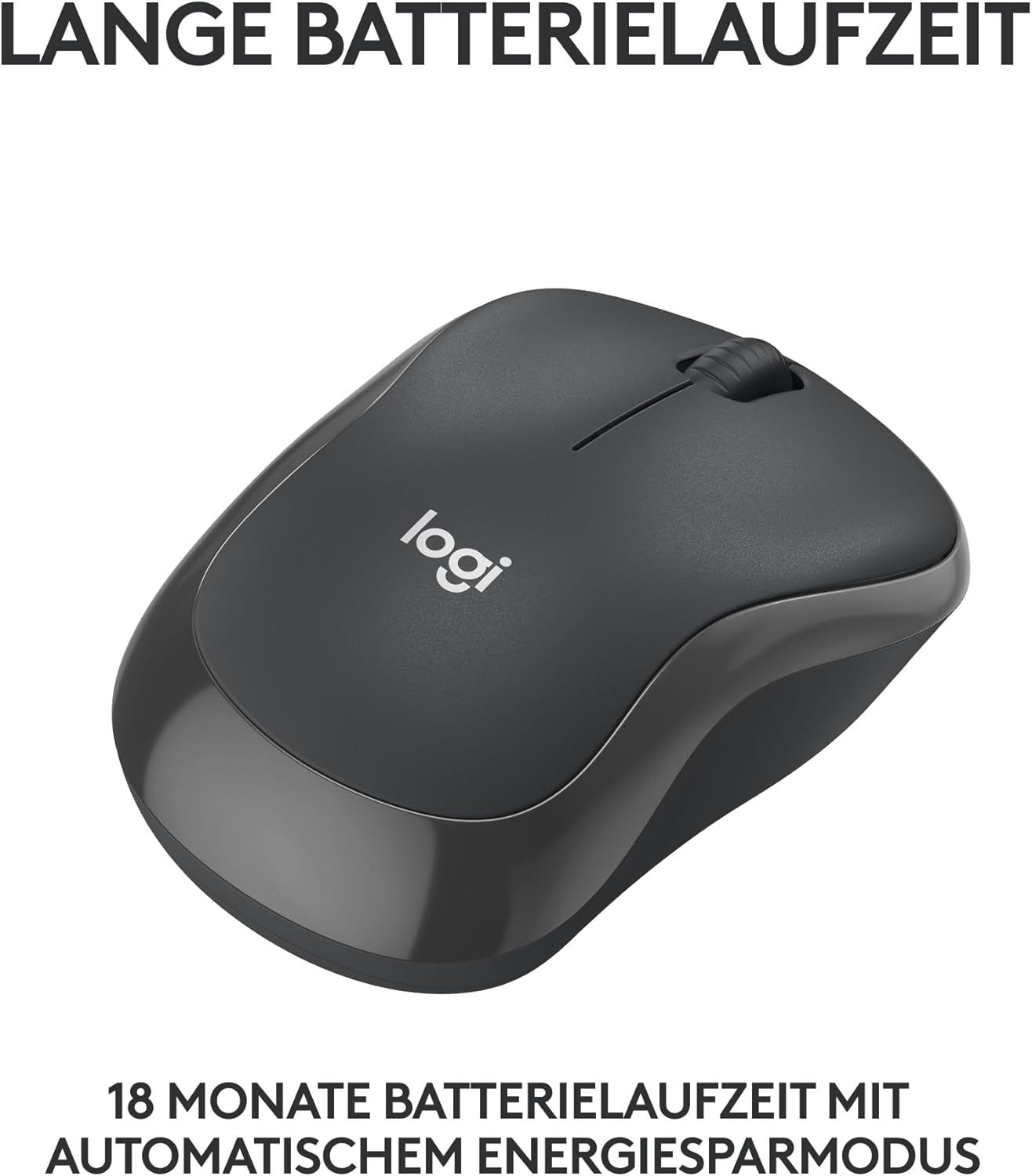 Logitech M240 Silent Bluetooth Mouse, Wireless, Compact, Portable, Smooth Tracking, 18-Month Battery, for Windows, macOS, ChromeOS, Compatible with PC, Mac, Laptop, Tablets