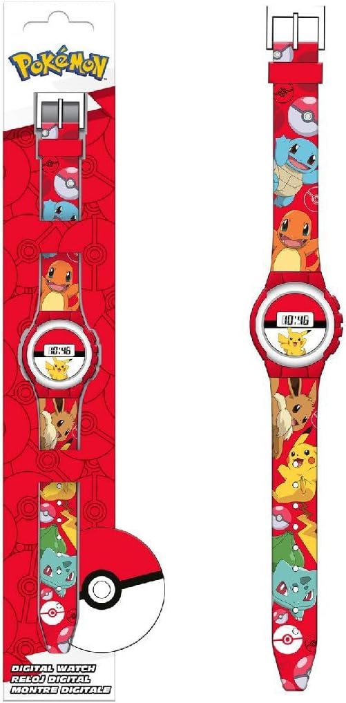 Kids Euroswan Digital Kids Watch 21cm Automatic Watch with Adjustable Plastic Strap for Boys and Girls Novelty Birthday Gift