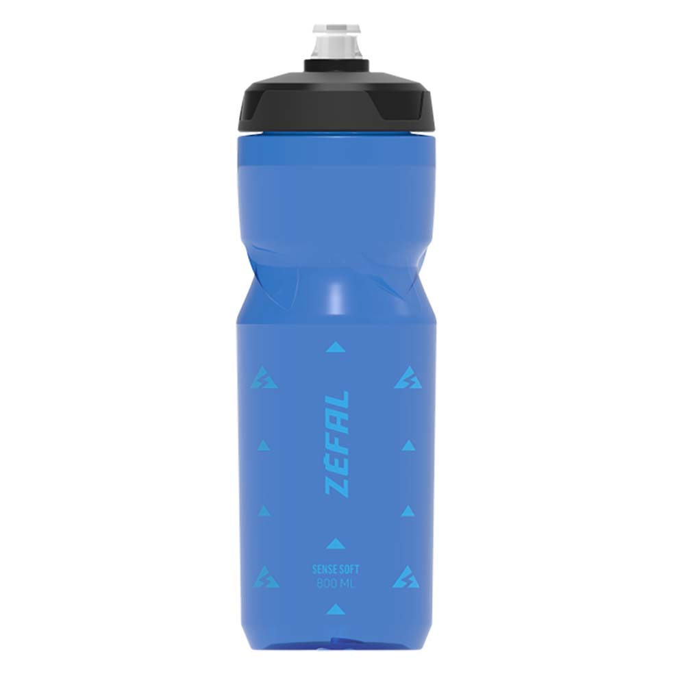 Zéfal Sense Soft 80 Wasserflasche, transluzentes blau, 800 ml