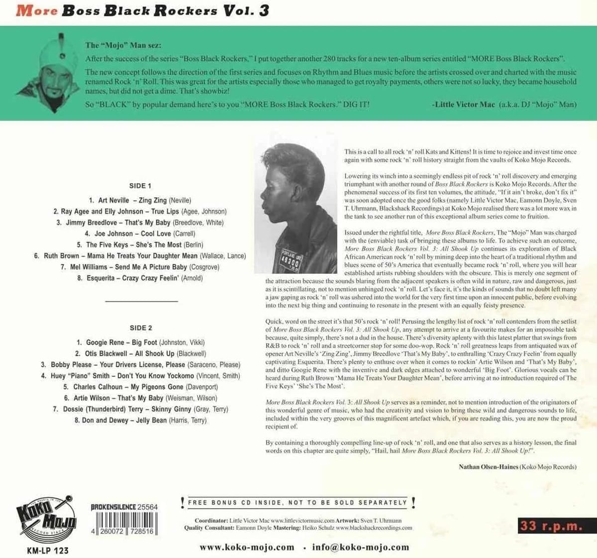 More Boss Black Rockers Vol.3-All Shook Up