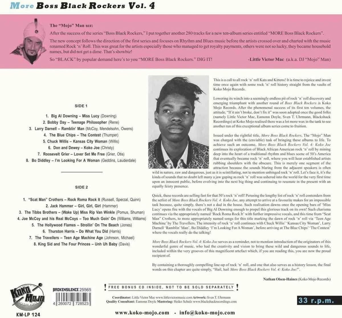 More Boss Black Rockers 4: Koko Joe