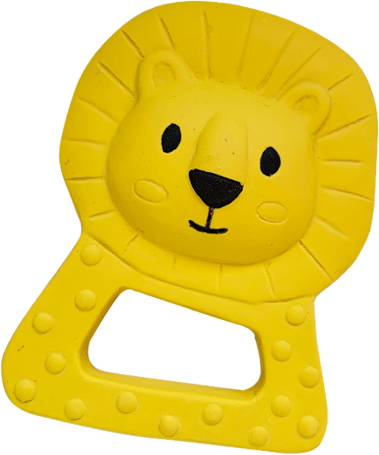 Teether Lou Lion - 100% Natural Rubber