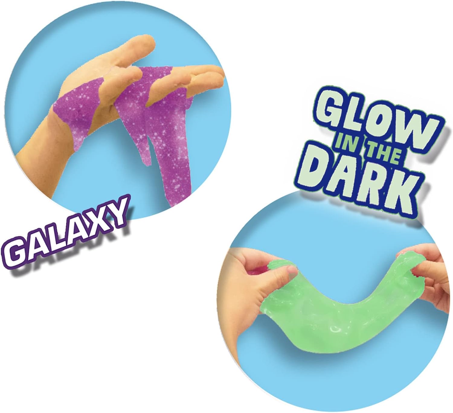 Slime - Glow in the dark 2x120gr
