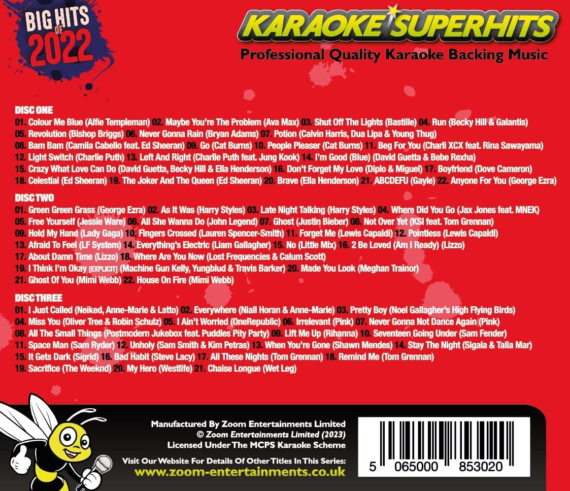 Zoom G - Big Hits of 2022 - 65 Pop Hits from 2 Discs explicit_lyrics