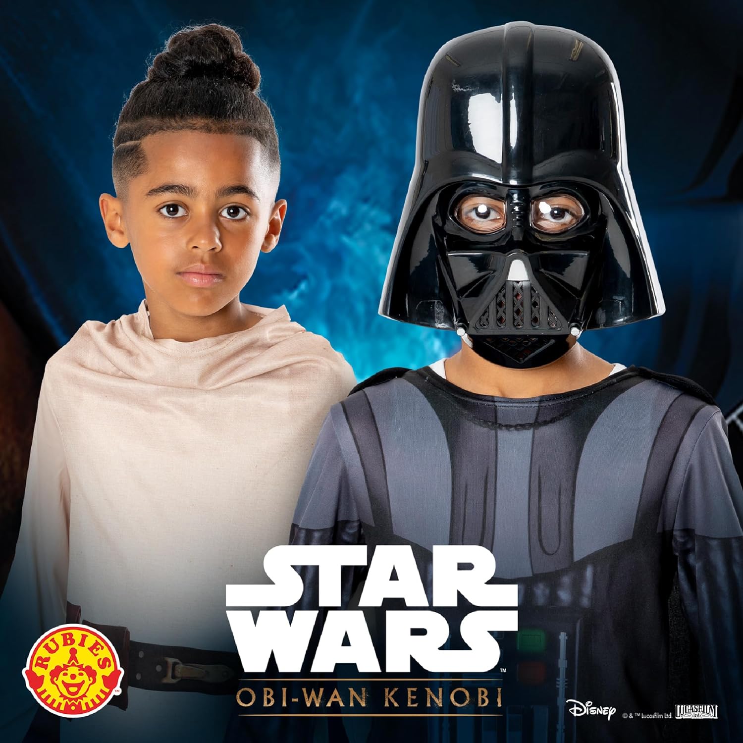 Rubie's Official Obi Wan Kenobi with non-light up Lightsaber, Kids Fancy Dress