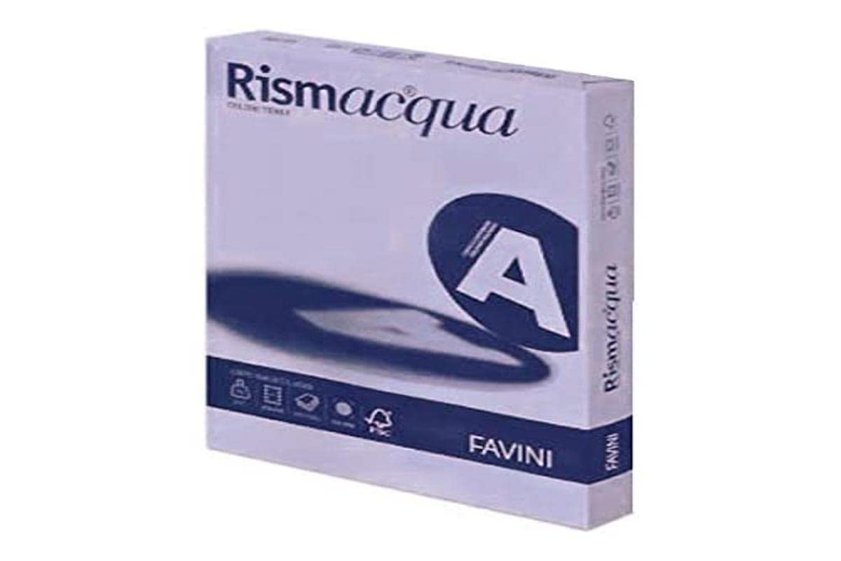 Favini 042234 Risma Acqua da 300 Fogli A4, Lilla, 90 Gr
