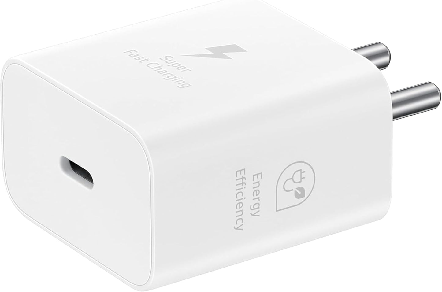 Base Settore Rapido 25 W, Porta USB Tipo C (senza c ble) Bianco