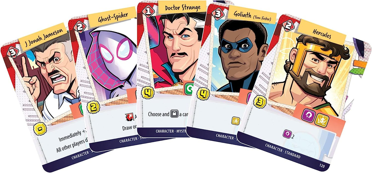 WizKids Marvel: Juego de cartas de control de da os, a partir de 12 a os, 2 a 4 jugadores, 30 minutos