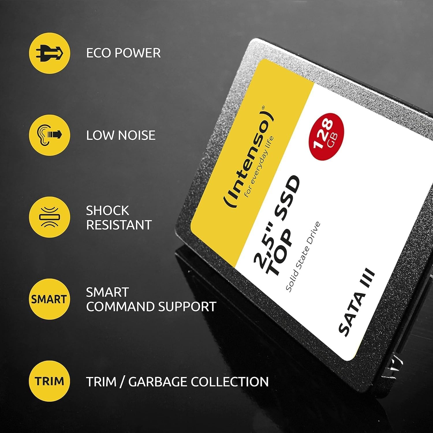 Intenso 2.5 Inch internal SSD SATA III Top 2 TB