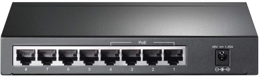 TP-LINK TL-SG1008P - Switch - unmanaged - 4 x 10/100/1000 (PoE