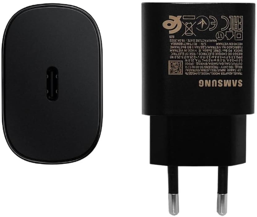 Travel Adapter 25W Type-C Bulk Blac
