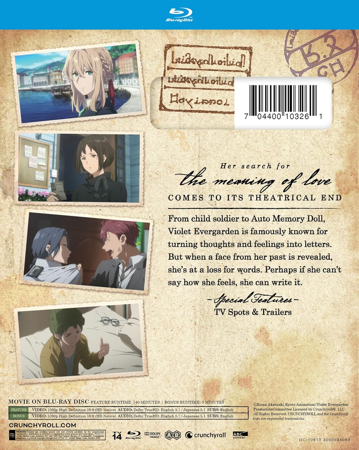 Violet Evergarden: The Movie