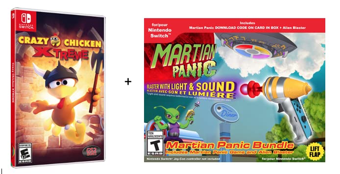 Crazy Chicken Xtreme / Martian Panic / With Blaster