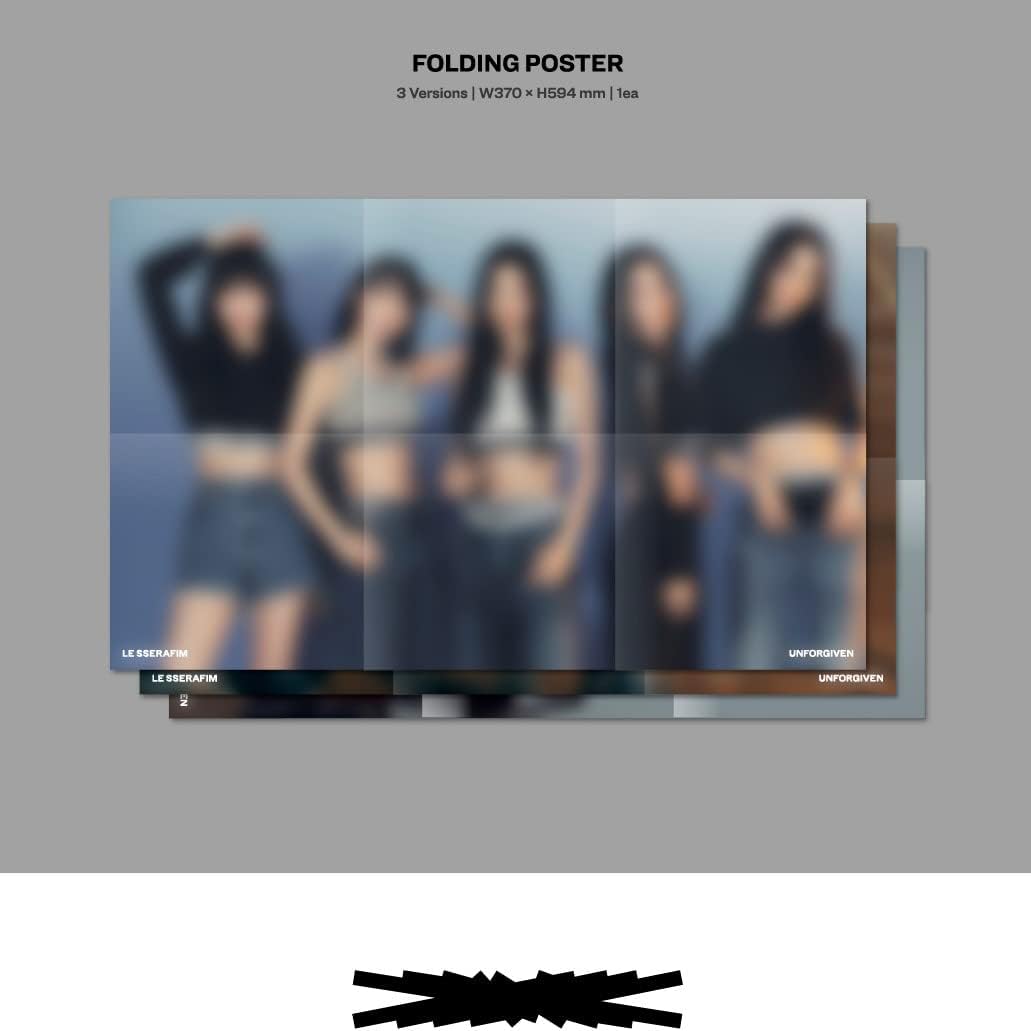 LE SSERAFIM UNFORGIVEN 1st Studio Album Photobook Ver (vol.2)