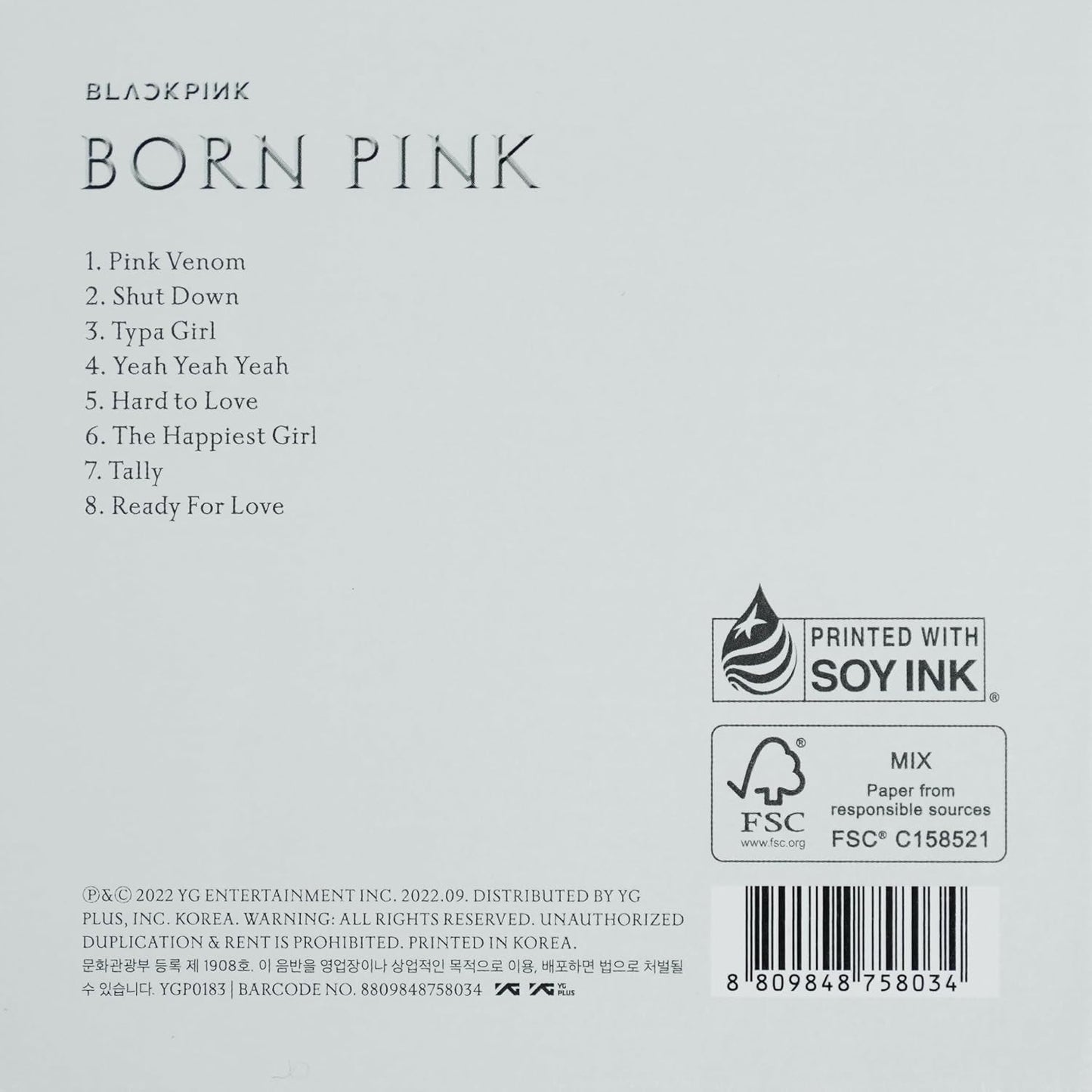 BlackPink - Born Pink (KiT Album)
