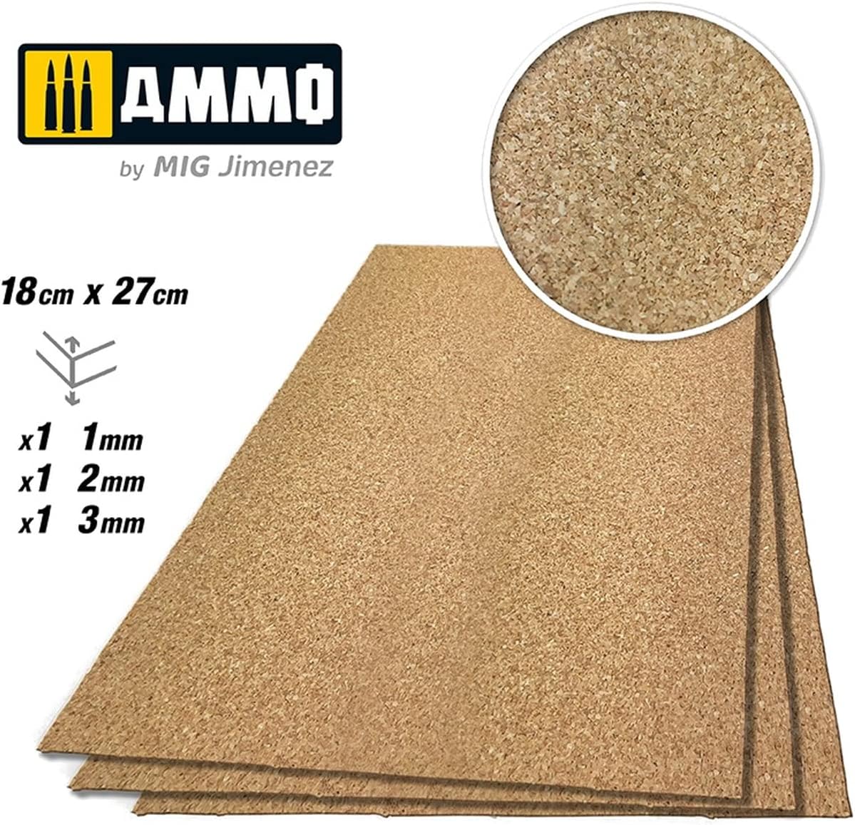 Ammo AMIG8838 Create Cork Fine Grain Mix