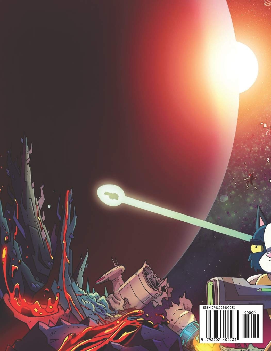FINAL SPACE Coloring Book: Lovely Gift for Kid, Toddler ,Children and Fans of FINAL SPACE with High Quality Illustration Images– A4 Size (8.5 x 11 inch