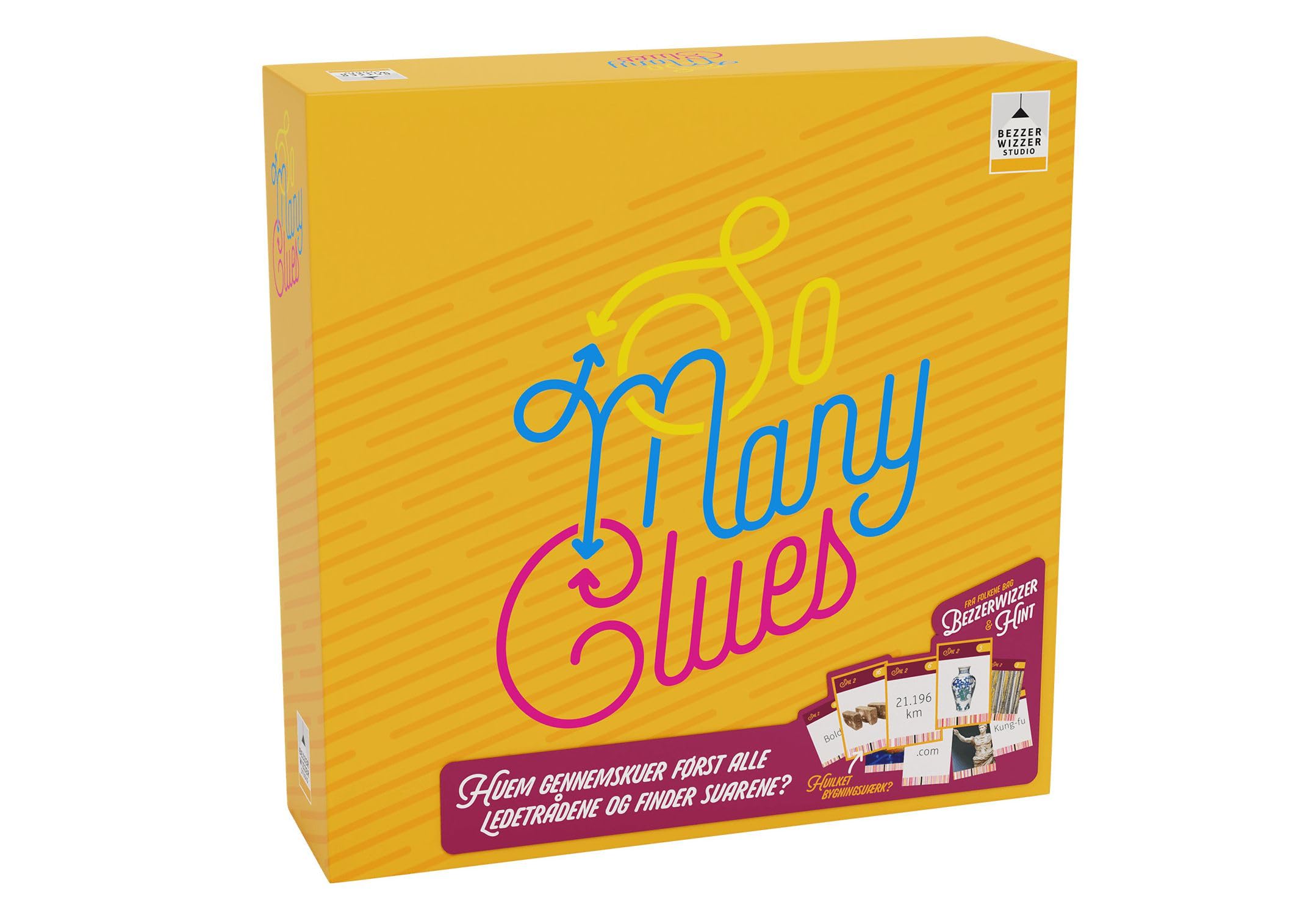 Asmodee Bezzerwizzer - So Many Clues (DK) (BEZ1080DK