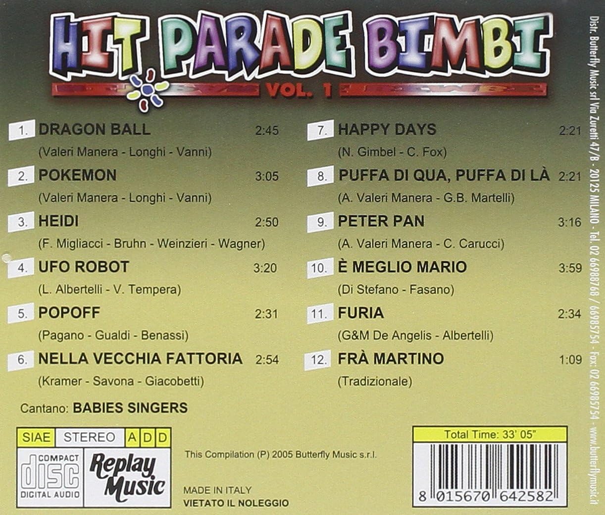 Hit Parade Bimbi Vol. 1