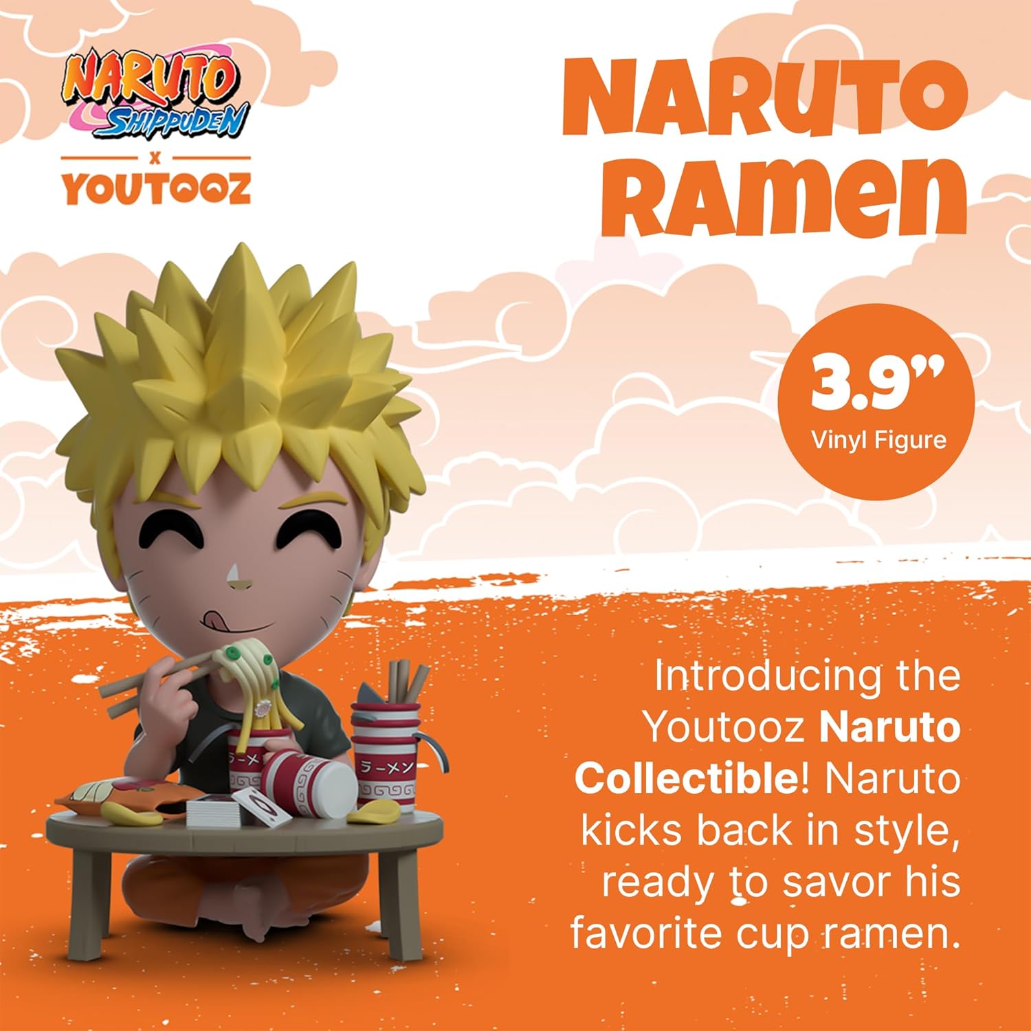 YOUTOOZ Figura Naruto Comiendo Ramen 11cm