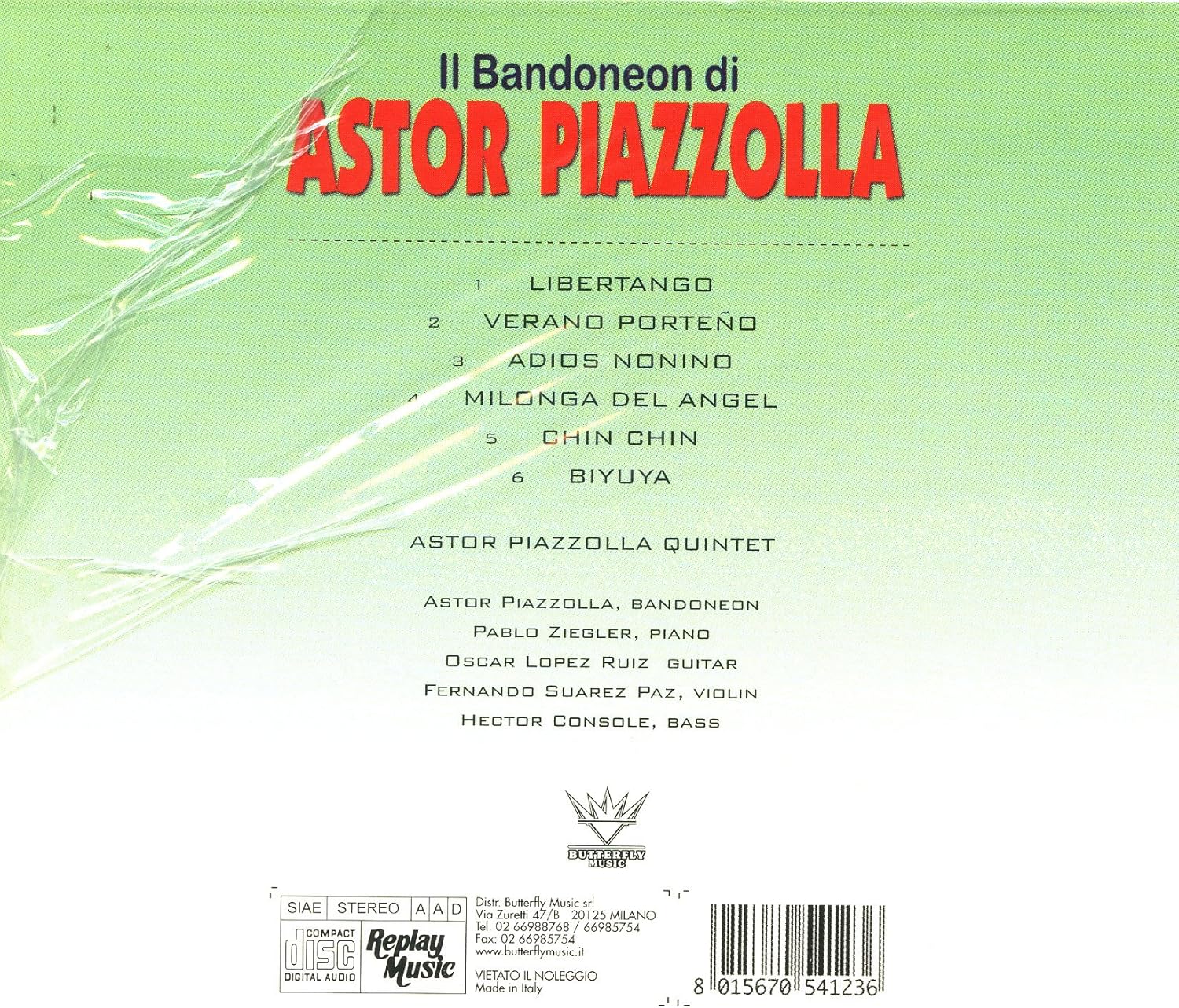 Il Bandoneon Di Astor Piazzo