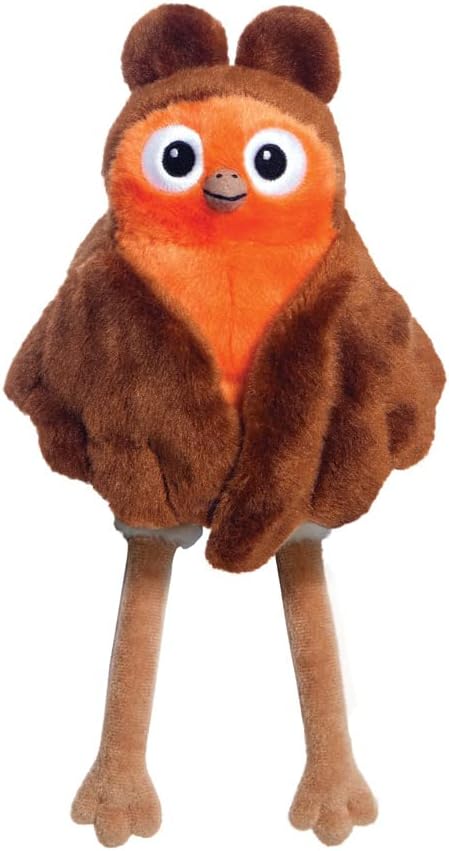 Aurora, 61432, Robin, Bird Soft Toy, Brown and Red