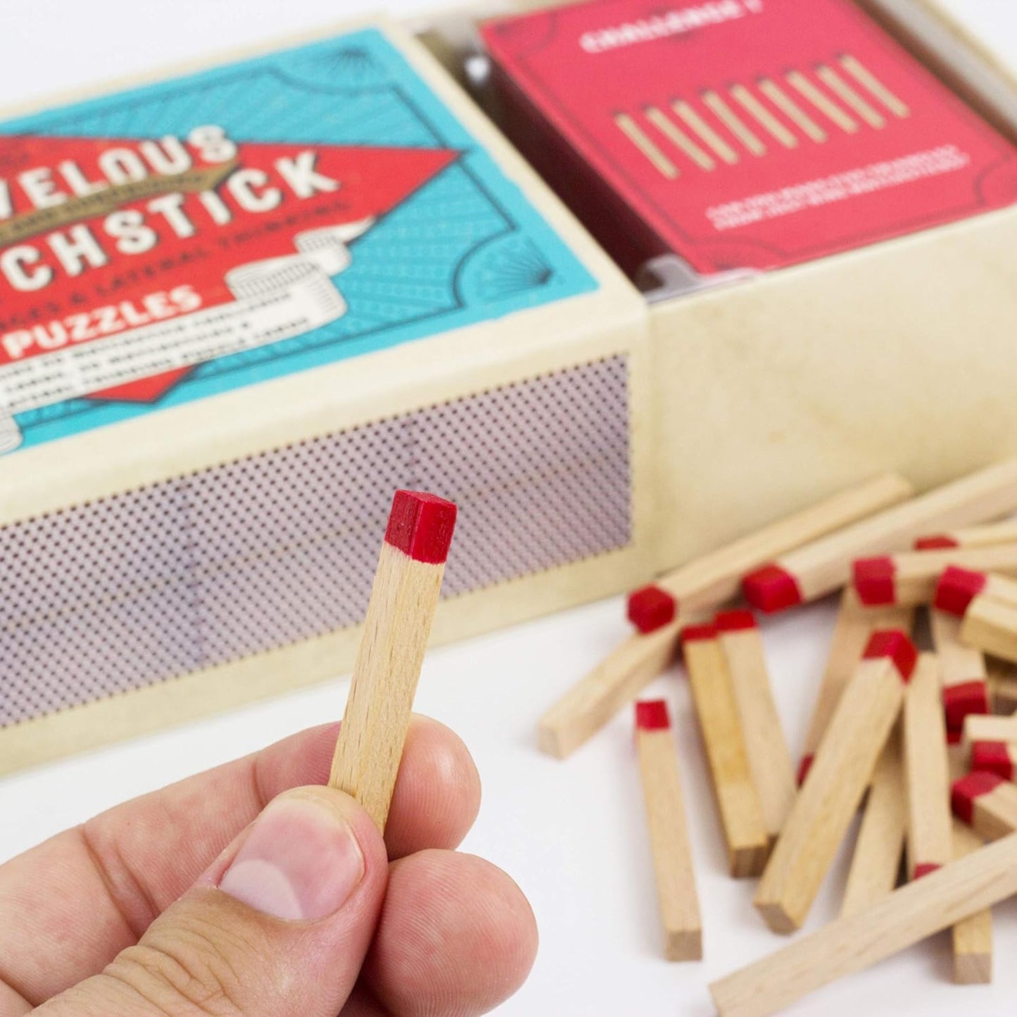 Professor Puzzle | Magnificent Matchstick Puzzles | Puzzle | Ages 6+ | 1+ Players
