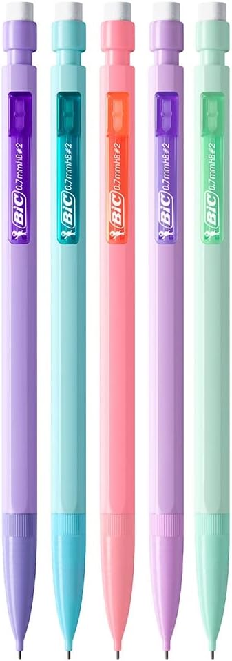 Bic Box of 12 Mechanical Pencils, 0.7 mm