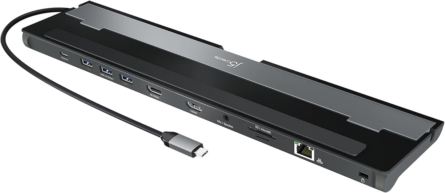 j5create JCD542-N Station d’Accueil USB-C Double HDMI™