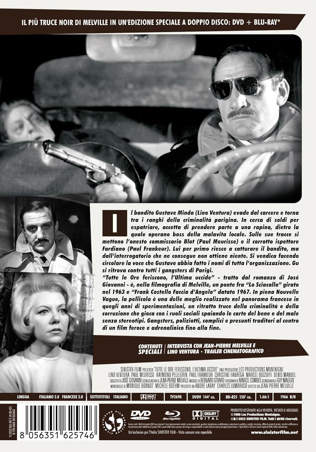 Tutte Le Ore Feriscono, L'Ultima Uccide, Blu-Ray e DVD