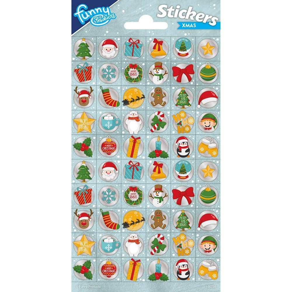 Totum - Stickervel Kerst