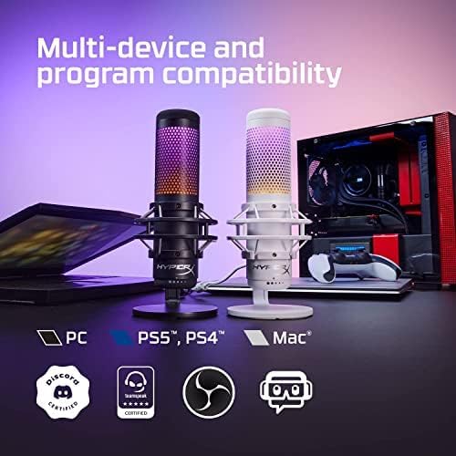 HyperX QuadCast S Noir QuadCast S Single