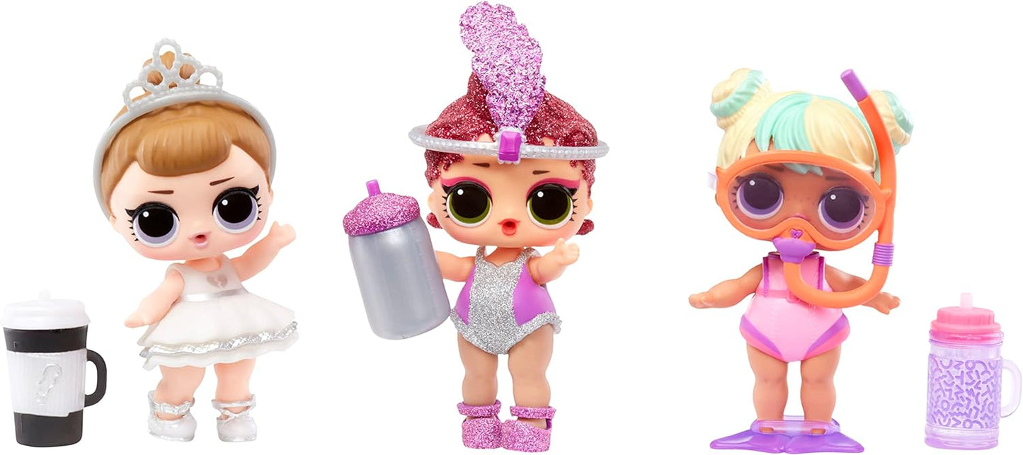 LOL Surprise Bubble Surprise Dolls- Collectible Doll, Surprises, Accessories, Bubble Surprise Unboxing, Glitter Foam Reaction in Warm Water- Great gift for Girls age 4+ (Pack of 2) Small (Pack of 2)