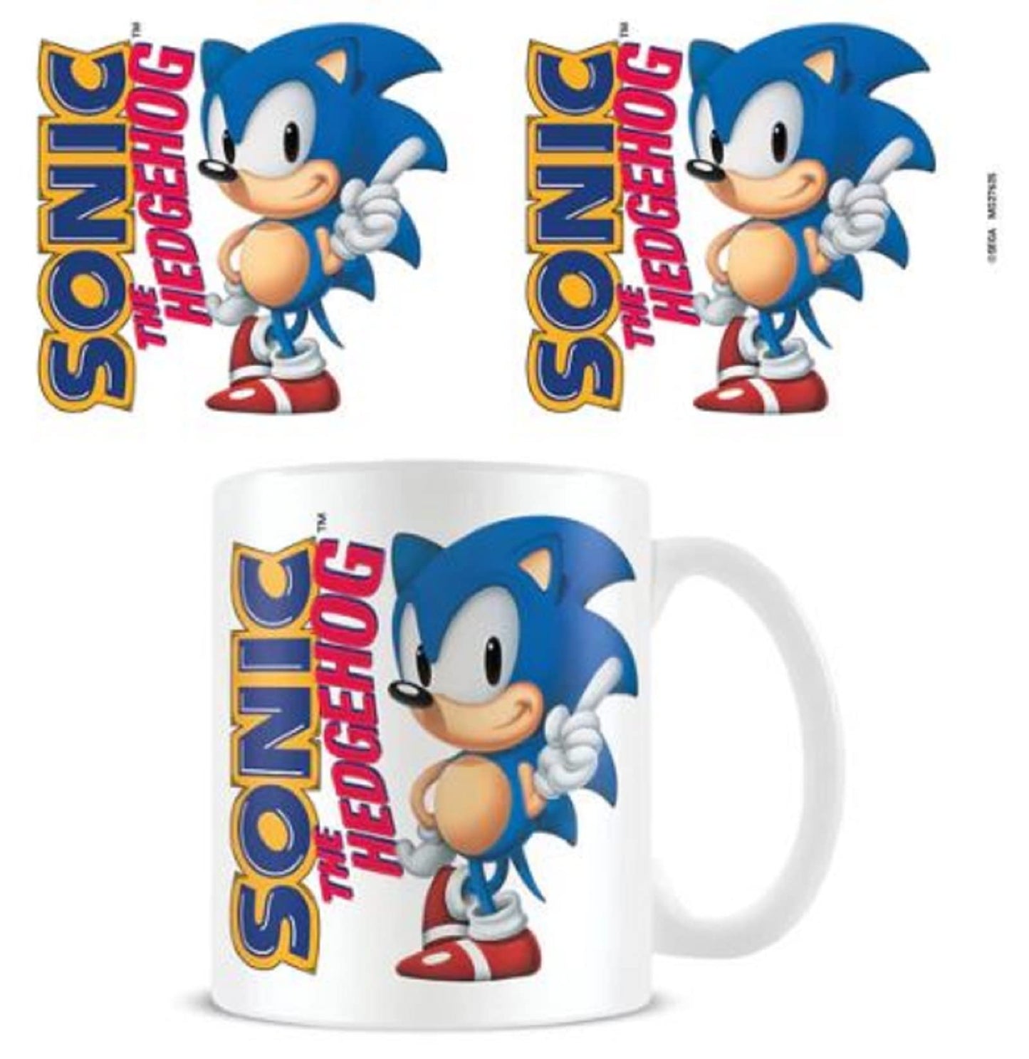 Pyramid International Sonic The Hedgehog Mug (Classic Sonic Design) in Presentation Gift Box - Official Merchandise