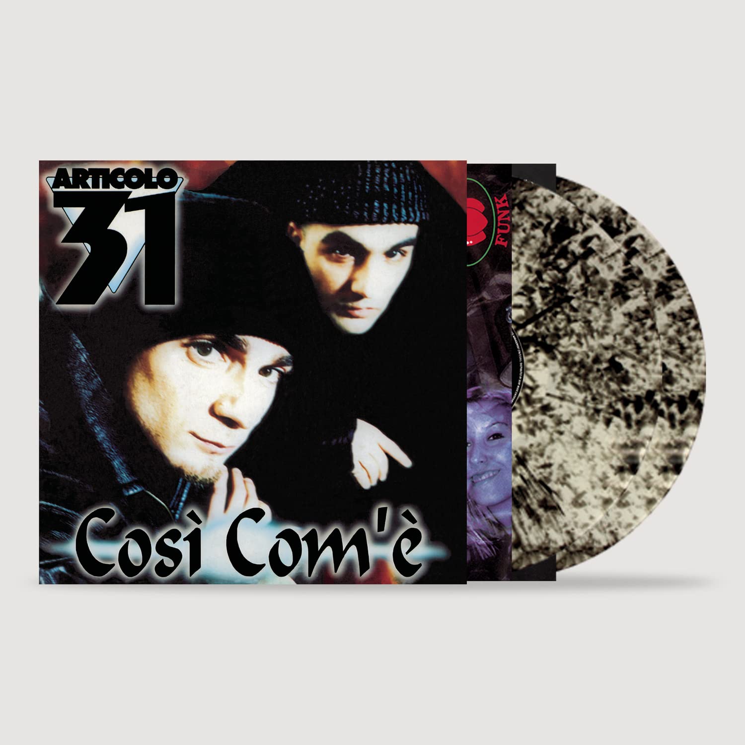 Cosi Com'E - 'Clear with Black Splatter Dust' Colored Vinyl