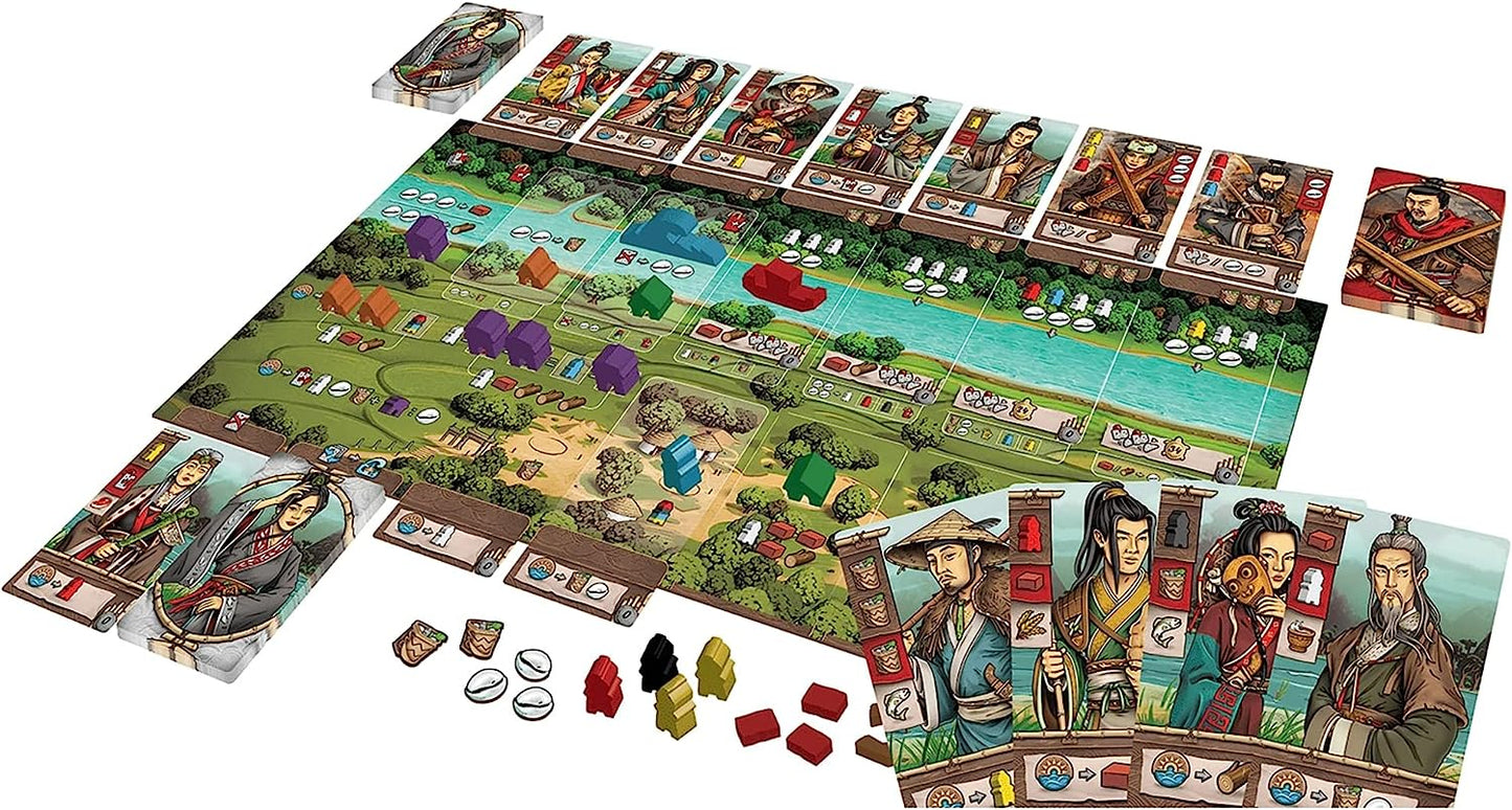Legacy of Yu - Solo Campaign Style Board Game, Set in Ancient China, Garphill Games, Renegade, Ages 14+, 1 Player