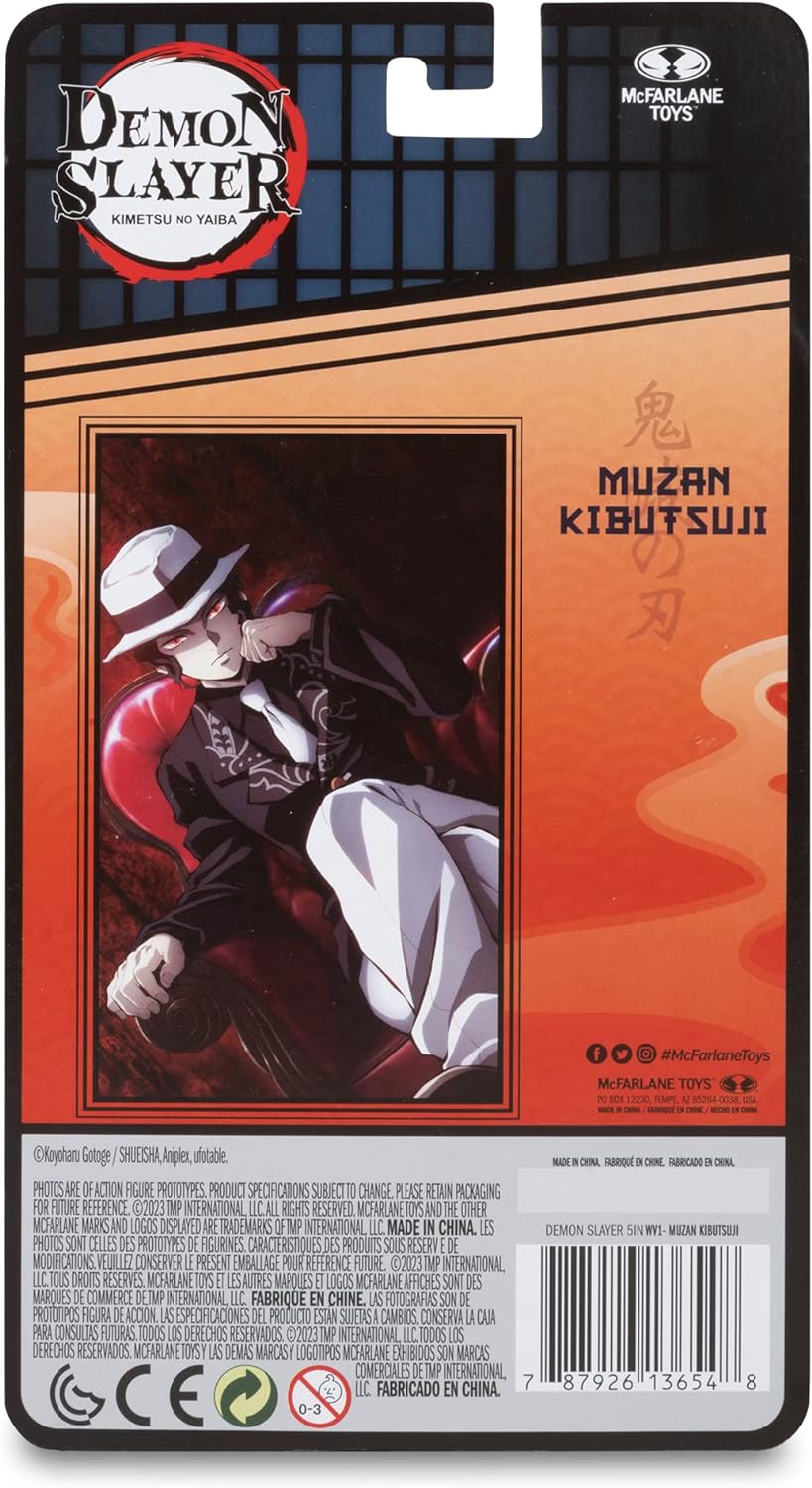 McFarlane Demon Slayer: Kimetsu no Yaiba Actionfigur Muzan Kibutsuji 13 cm