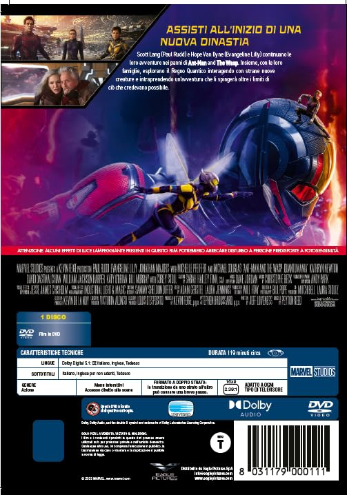 Ant-Man And The Wasp : Quantumania - Dvd