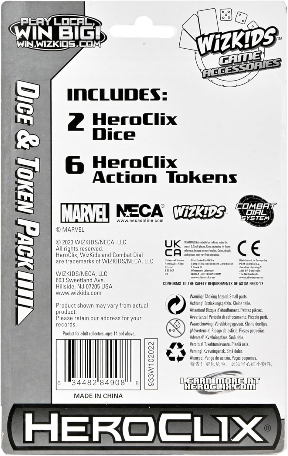 Marvel HeroClix: Avengers 60th Anniversary (Dice and Token Pack
