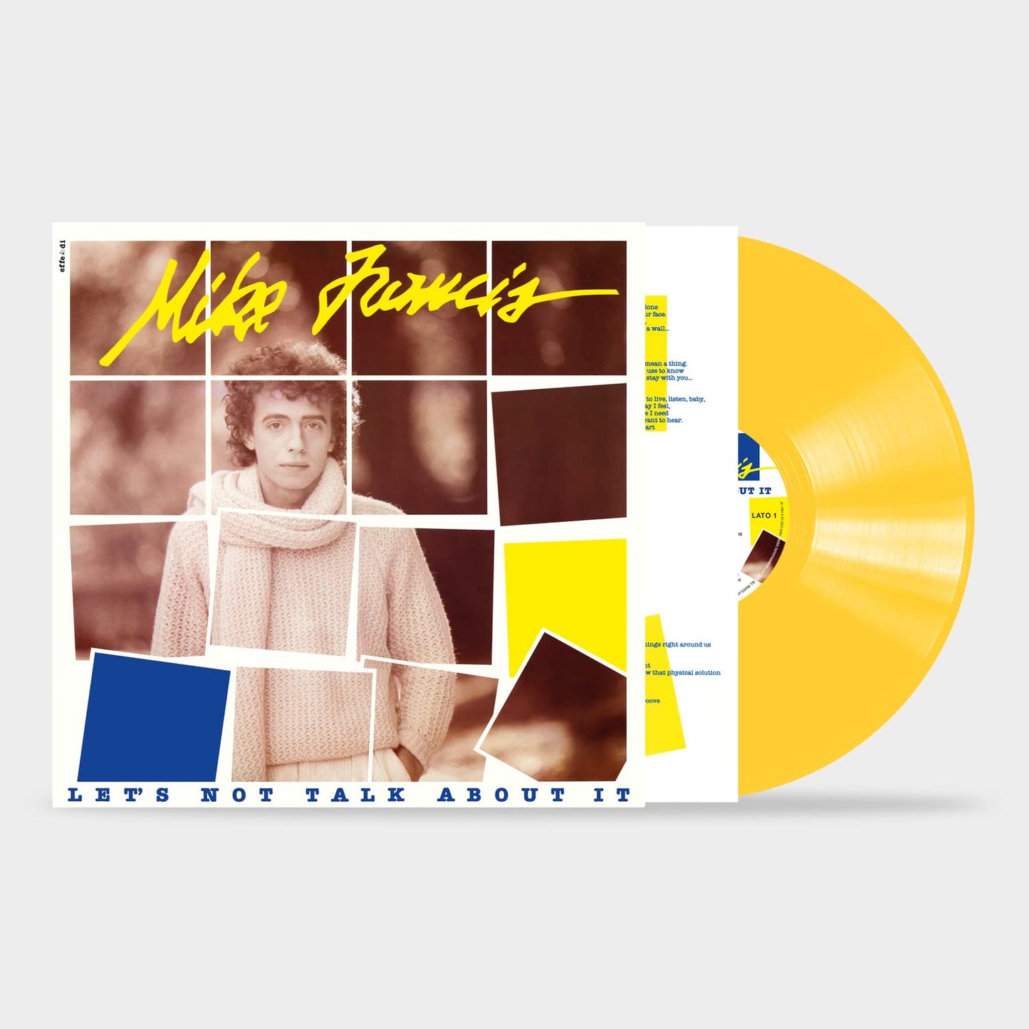 Let't Not Talk About It - Limited 180-Gram Yellow Colored Vinyl