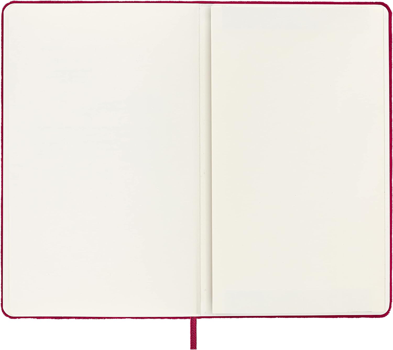 Moleskine Lined Notebook, Limited Edition Velvet Collection, Velvet Hard Cover and Elastic Closure, Pink Colour, Large Format, 144 Pages