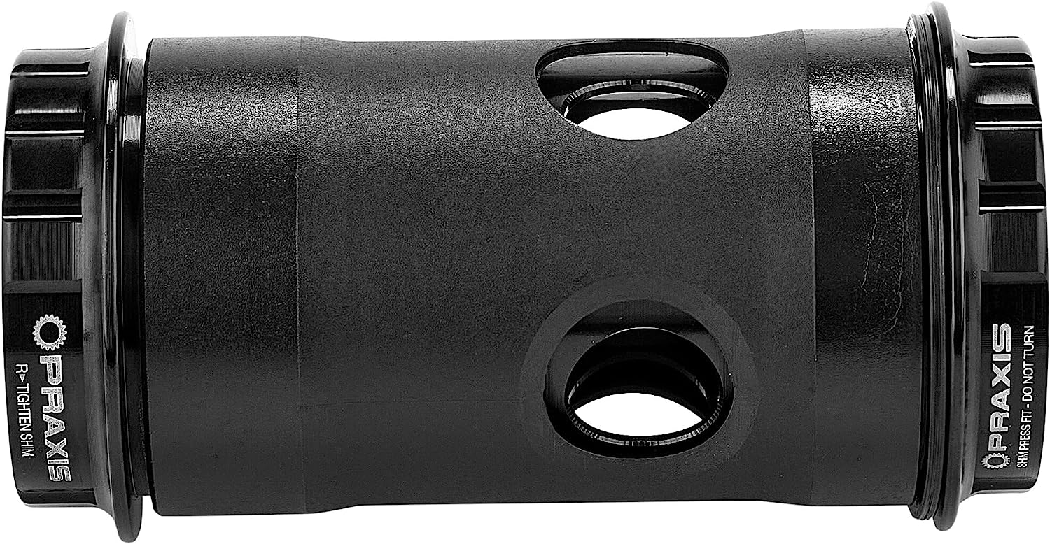PRAXIS, Shimano Hollowtech II Conversion Kit to Bb30/Pf30 Mtn, 73 mm Unisex Adult, Standard