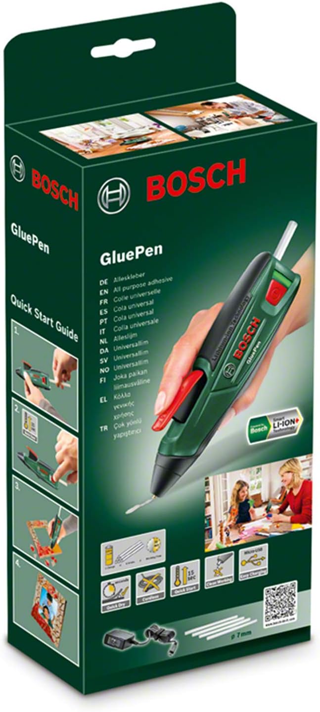 BOSCH Akku-HeiBklebepistole GluePen