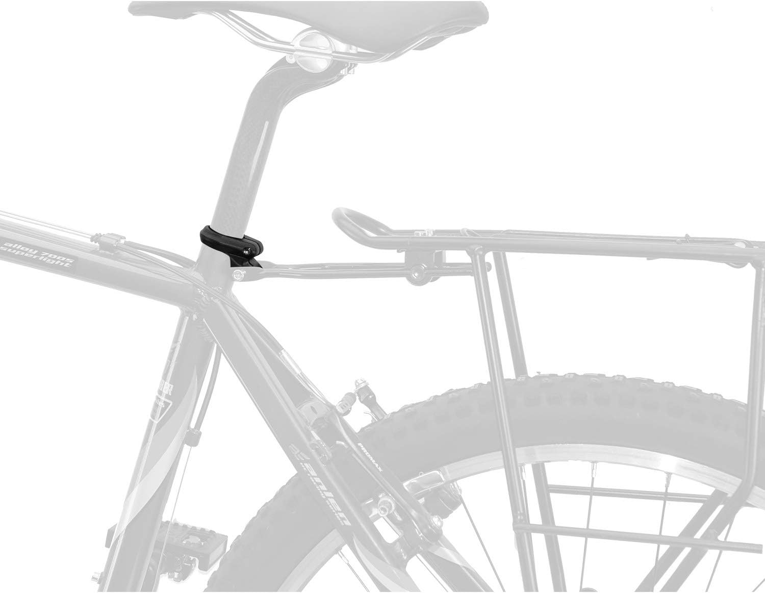 M-Wave Seatpost Clamp with Rack Mounts One Size