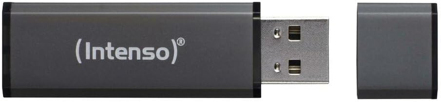 Intenso Alu Line USB 2.0 Flash Drive 128 GB Anthracite