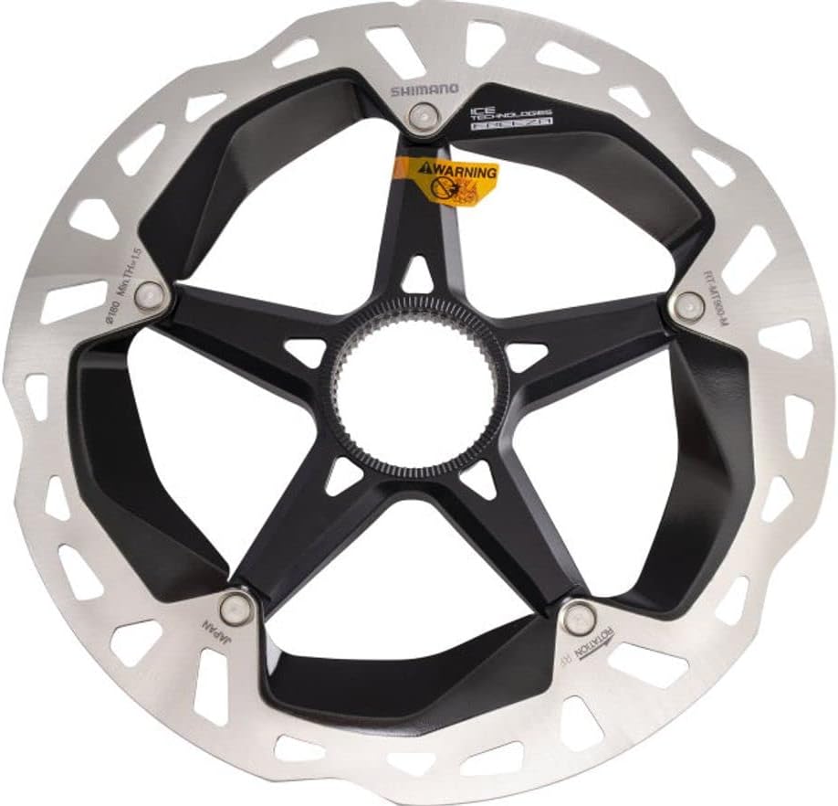 Shimano RT-MT900 disc rotor with internal lockring, Ice Tech FREEZA, 203 mm