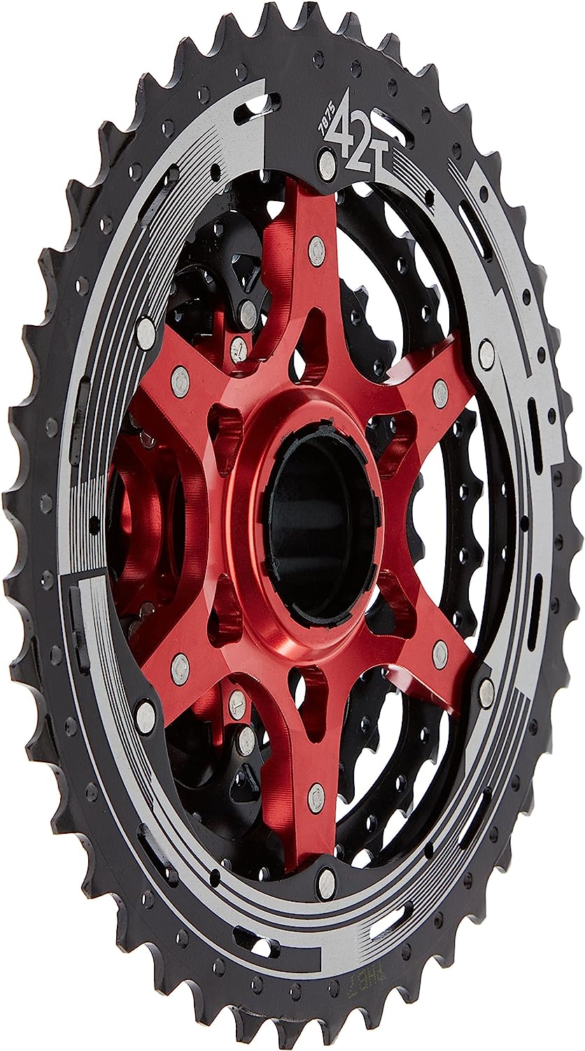 SunRace MX3 Mountain Bike Bicycle Compatible with Shimano 10 Speed Cassette 11-40T or 42T