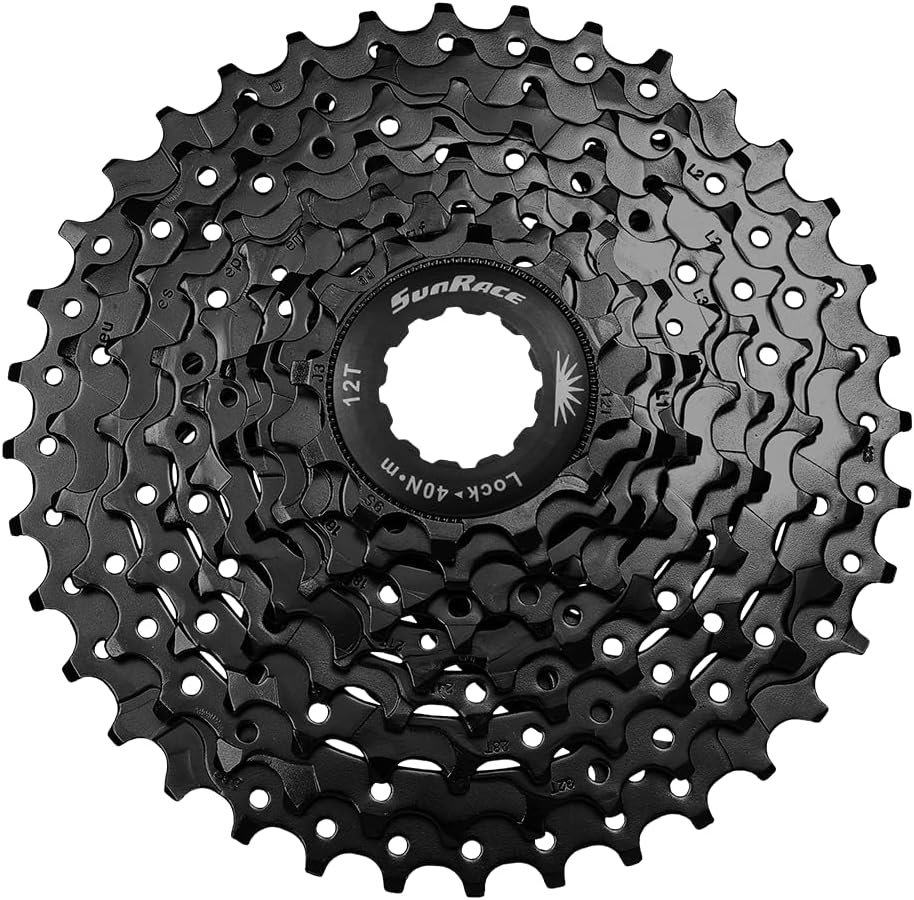Sturmey-Archer Unisex - Adult Sunrace Cassette, Black, One Size