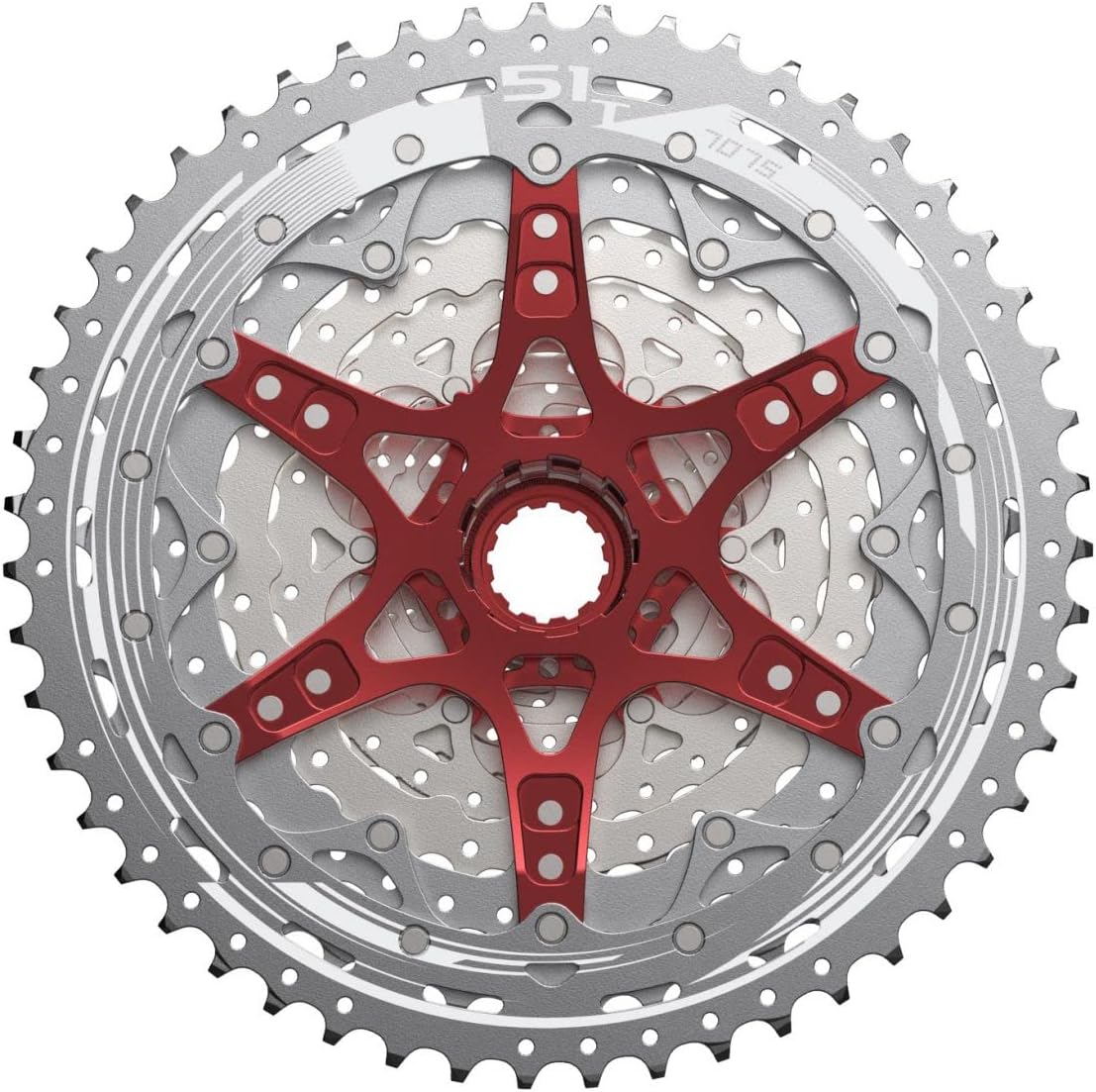 SUNRACE 4710944265118 Cassette compatible Shimano, multicolore, taille unique, unisexe