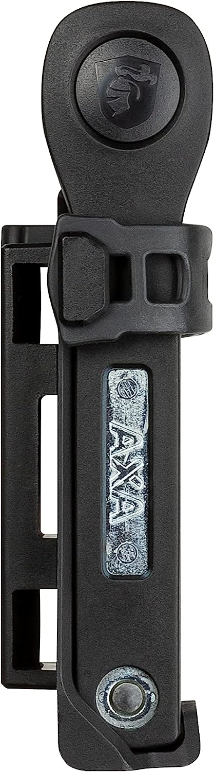 AXA 2231052010 80 Lite Folding Lock Shackle, Black, 80cm